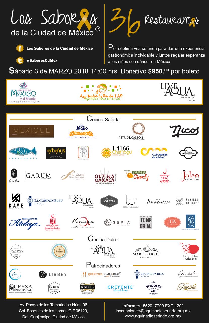 Los Sabores de la Ciudad de Mexico 2018